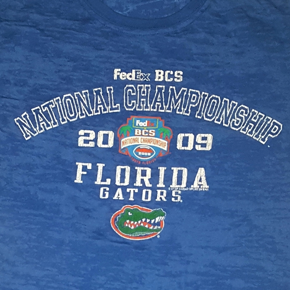 2009 National Championship Florida Gators t shirt